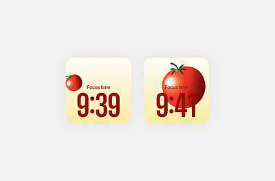Pomodoro timer app ios pomodoro productdesign timer ui widget
