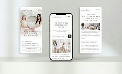 Website Luxury Real Estate (Canadá) luxury realestate realtor ui website