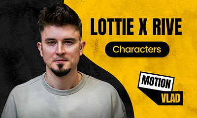 Lottie x Rive Character Animations character animation lottie animation lottie character rive animation rive character