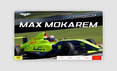 Website para Piloto Profesional branding carrera graphic design piloto ui website
