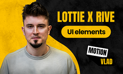 Lottie x Rive UI Element Animations button animation icon animation lottie animation lottie icon animation rive animation rive icon animation ui animation
