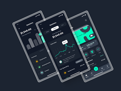 Banking App UI UX designs, themes, templates and downloadable graphic ...