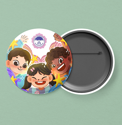 Merchandise Design Pin cul culture design illustration indonesia merchandise procreate