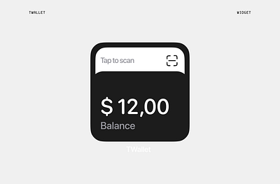 Wallet — Telegram Wallet widget productdesugn telegram ui widget