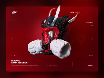 Masks Online Store concept creative design e commerce face mask minimal online redesign shop shopping sketch store ui ux web website