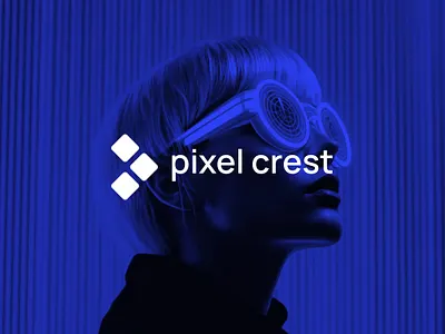 Pixel Crest Logo & Branding banking blue color branding corporate branding design designer graphic design logo logo designer minimal royal blue vector