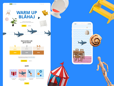 IKEA Family Games app design e commerce game ikea online store ui ux