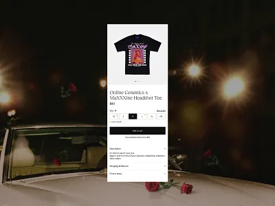 After the credits roll - pt.4 art direction design e commerce ecommerce minimal typography ui web website