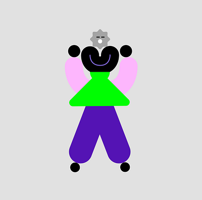UI Morphs abstract animation character motion graphics ui