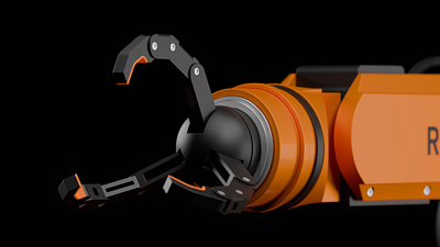 Robotic Arm Claw 3d art artwork concept creative design graphic design illustration model render robot robotic web3
