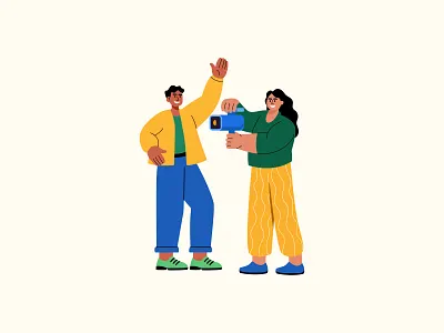 Advertising Illustration Art Set ads advertising artwork branding campaign characters commercial content marketing digital ads flat illustration marketing marketing art marketing illustration media media marketing online marketing promotion publicity strategy