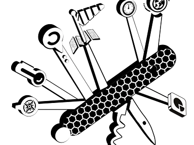 illustration for unfolded