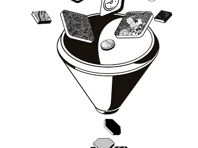 illustration for unfolded