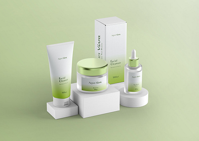 Cosmetics product packaging design bottle label brand identity cosmetic packaging graphic design jar label label design packagedesign packaging packagingdesign print skincare packaging typography