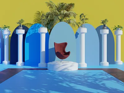 Abstract scene 3d 3d art 3dart abstract animation b3d blender blender 3d blender 3dart blender3d cyclesrender design graphic design graphics illustration render