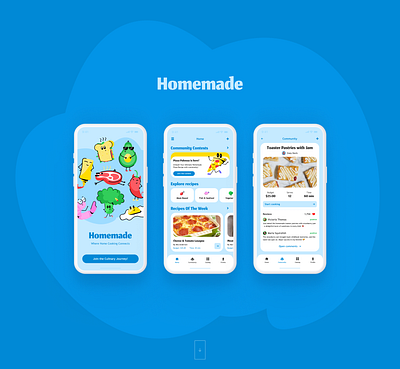 Mobile app / Homemade mobile app ui ux