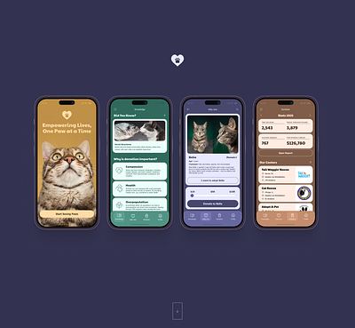 Mobile app / Donation mobile app ui ux