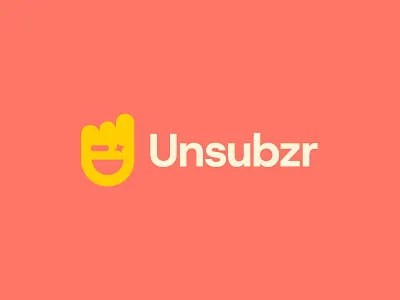 Logo for Unsubscribe Tools From Email ai branding click ecommerce efficiency email energetic logo logo designer logodesign logotype mascot modern logo playful simplicity smile star substract symbol unsubscribe