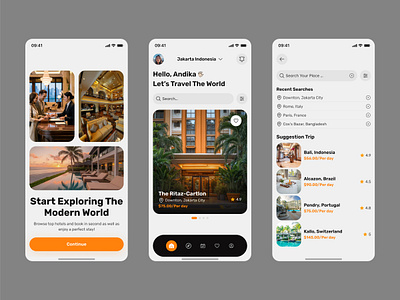 Hotel Booking Mobile App Design apartment appdesign appuiux booking bookingapp branding hotel hotelapp logo luxeryapp mobile mobiledesign mobileui online hotel booking onlinebooking productdesign propertyapp travel travelapp