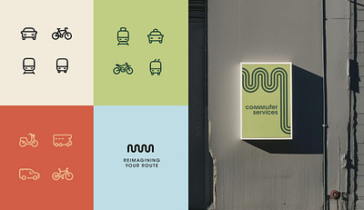 Commuter Services Concept 2 Mockups branding bwdb bwdbinc community commuter commuter services design illustration mockup non profit nonprofit