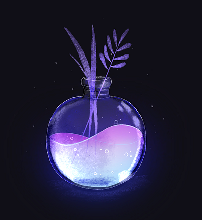 Potion children’s book illustration 3d animation branding graphic design logo motion graphics ui