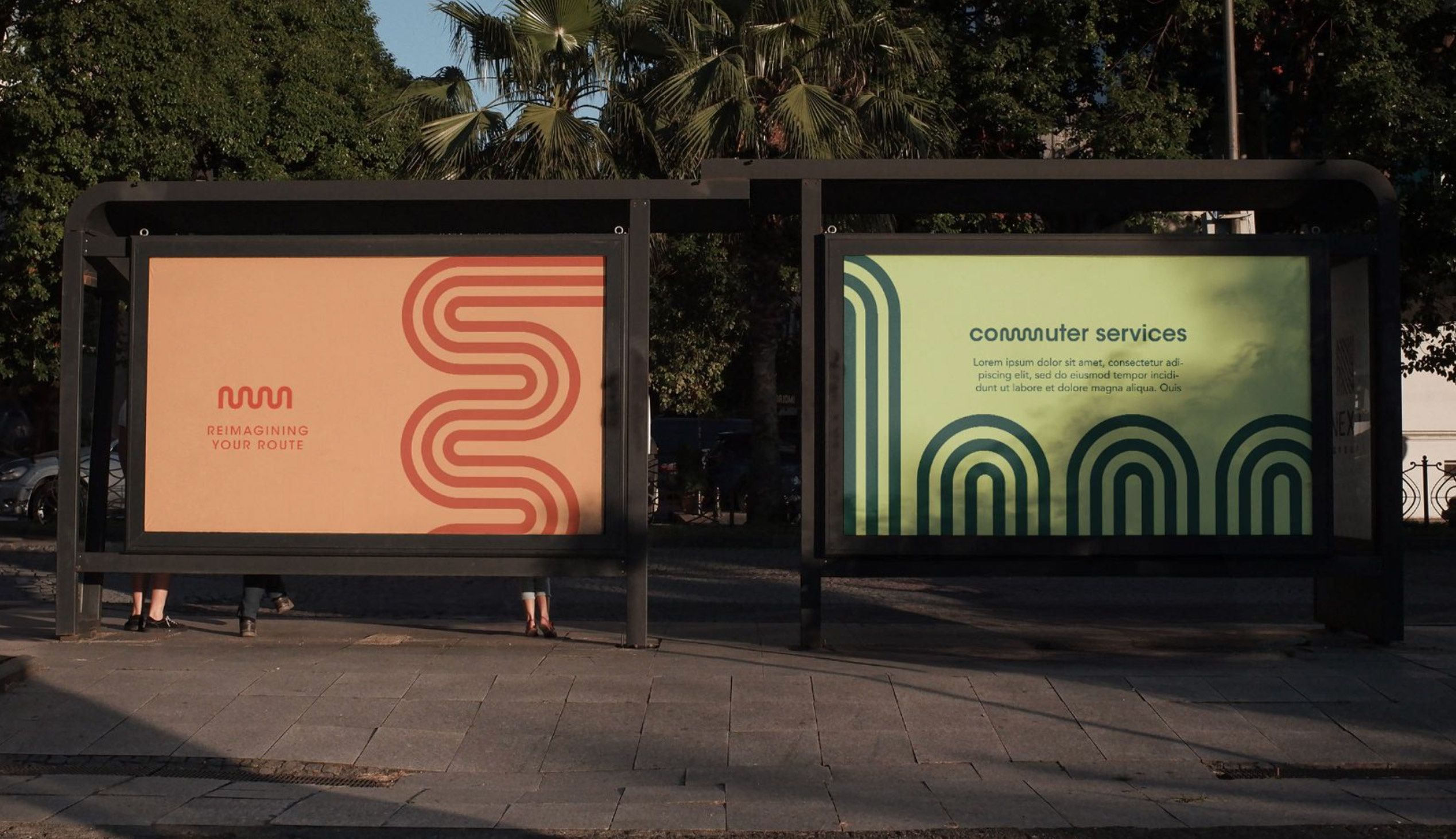 Commuter Services Concept 2 Mockups