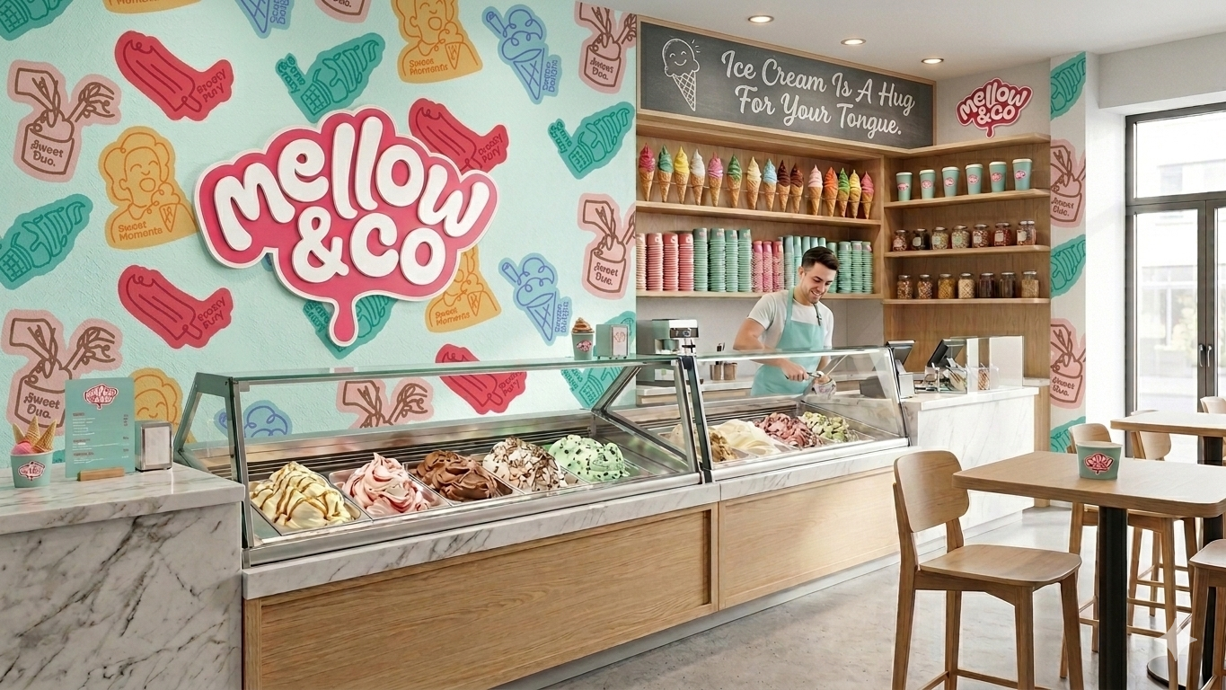 Mellow & Co Branding | Visual Identity branding case study graphic design icons identity illustration minimal packaging pattern visual