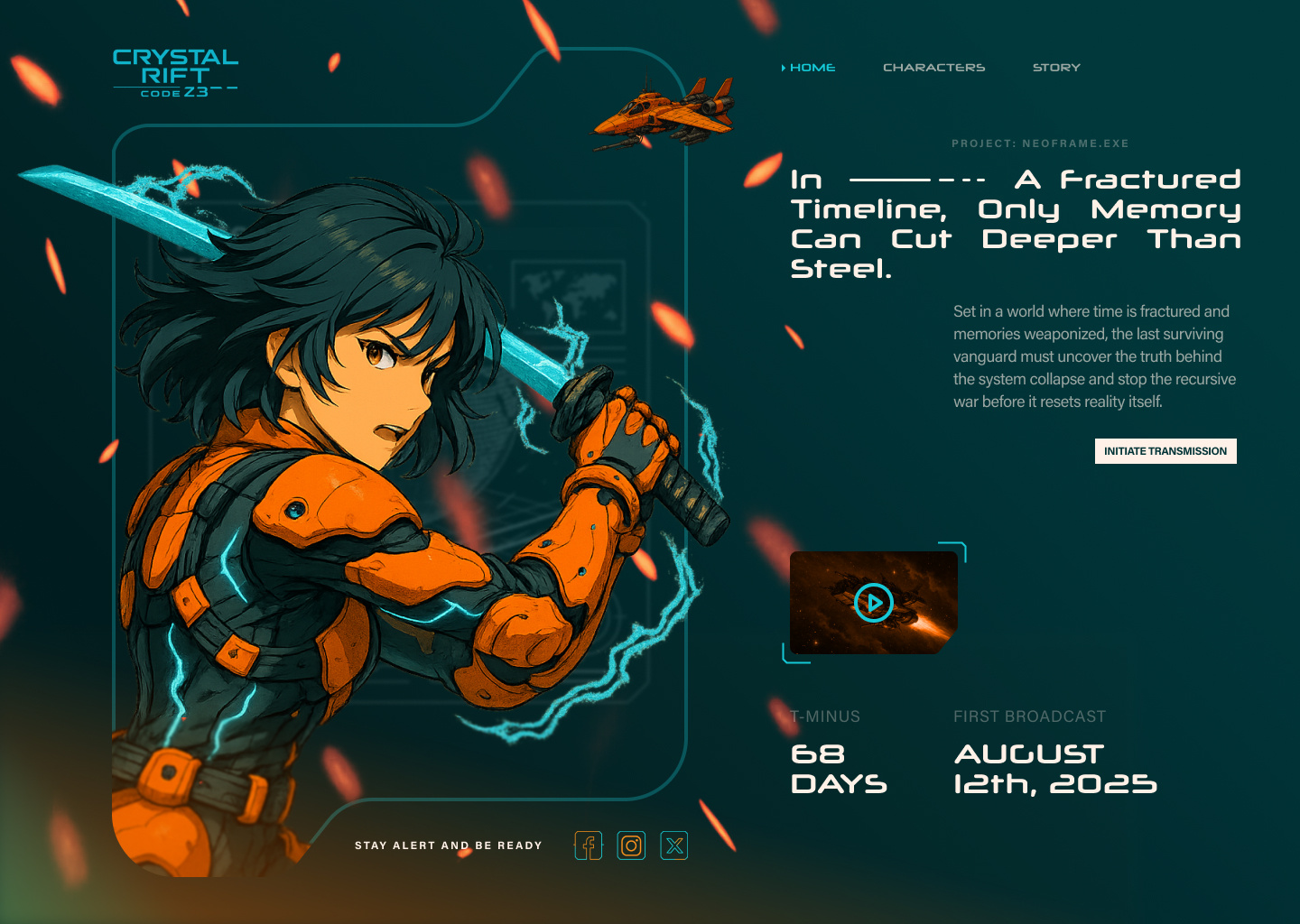 CRYSTAL RIFT: CODE Z3 by Inu Wahyudi on Dribbble