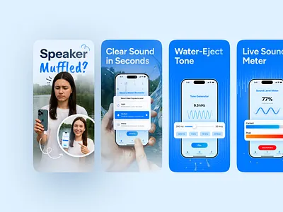 App Screenshot ai app design illustration image ios mobile screenshot ui water wave