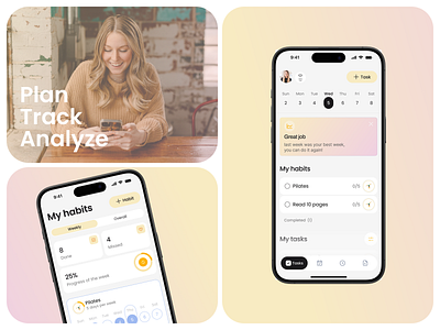 PlanBuddy. Mobile application. Plan. Track. Analyze mob mobile application. ui ux