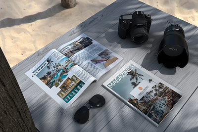 Hotel Magazine Design (Catalog Magazine Project) app branding design graphic design illustration logo typography ui ux vector