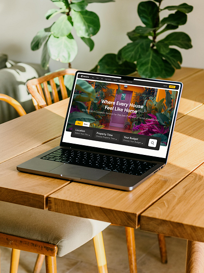 Nestoria app branding design figma graphic design landing page prototype ui ux