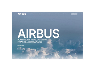 UI Animation Demo for AIRBUS Concept Website | Case Study airbus animation creative animation digital product plane ui animation