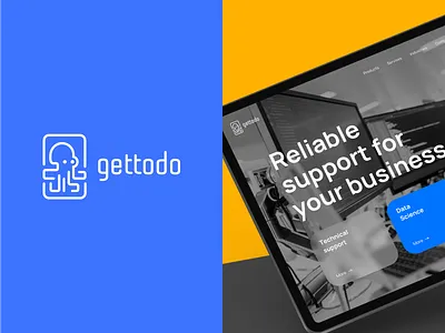 Logo Gettodo animal branding gettodo identity logo octopus poulpe sea sketch logo