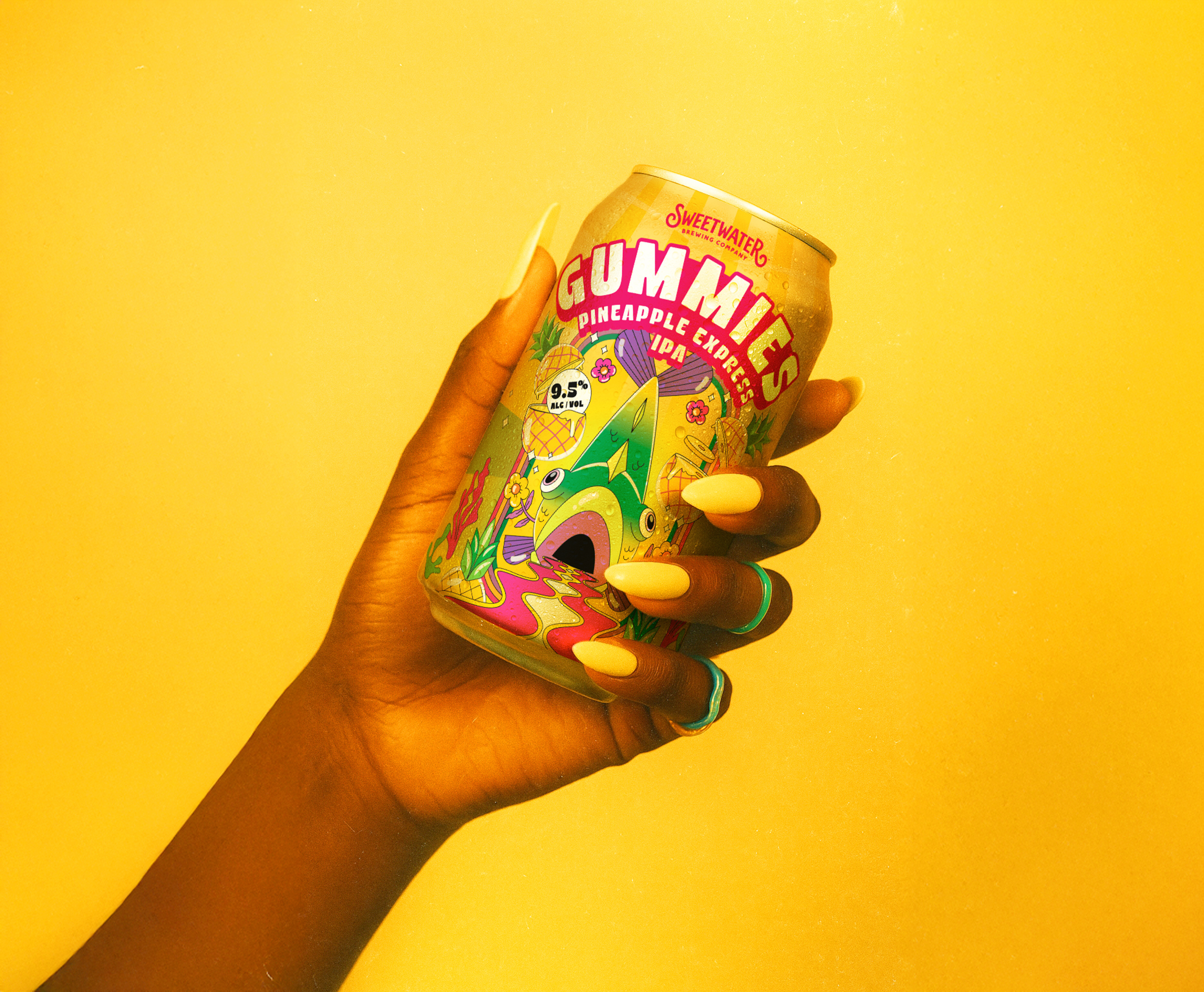 Gummies - The 70s Inspired Photo Shoot 70s ai beverage branding design flat illustration packaging