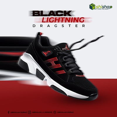 BLACK LIGHTNING branding custom design graphic design illustration post design