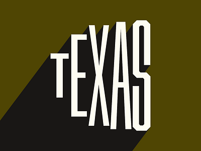 Texas Type Animation 2d 3d aftereffects animate animation bounce design designinspiration dribbble graphic design motion motion design motion graphics stretch texas type