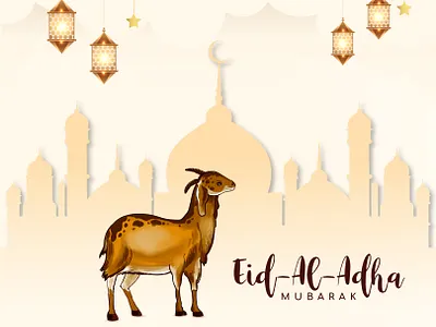 Eid Ul-Adha ✨ Social Media Artwork ads branding design graphic design illustration social media post vector