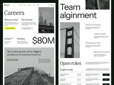Careers Page ai b2b design