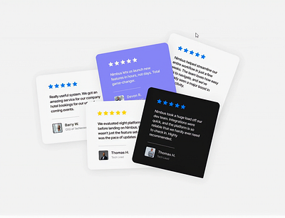 Testimonial Card Hover Interaction animation design figma hover interaction minimal design mouse hover simple design testimonial testimonial card testimonial design testimonial section typography ui ui card ux web design web interaction webflow website