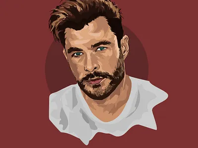 portrait digital paint art digitalpaint illustraitor illustration portrait