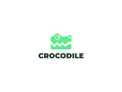 Crocodile logo concept brand branding design graphic design illustration logo motion graphics ui ux vector