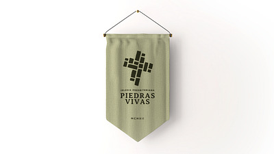 Piedras Vivas branding church faith graphic design logo