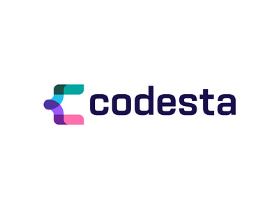 Codesta logo concept " c+ { " ( for sale) app blockchain branding c code coding crypto development logo monogram program technology