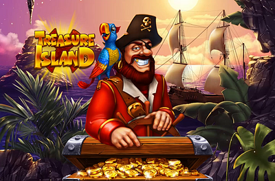 Treasure Island animation casino design digital art entertainment gambling game art game design gaming graphic design igaming jackpot motion graphics multiplier slot design slot machines art slotmachine slots spin volatility