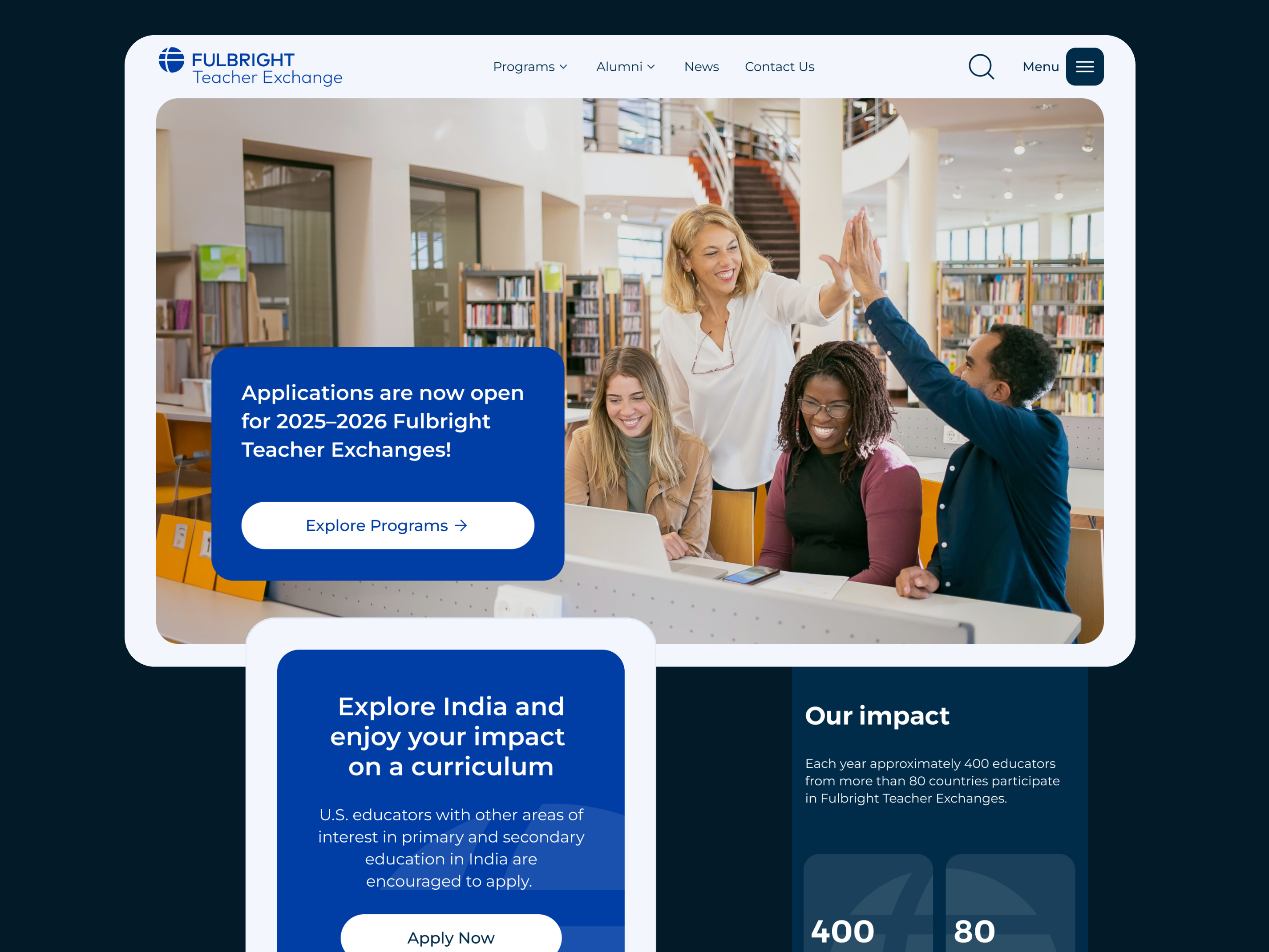 Education Exchange Platform – UX & Visual Redesign accessibility branding designforimpact globaleducation graphic design interface nonprofitdesign responsivedesign teacher teacherexchange ui uxdesign webredesign