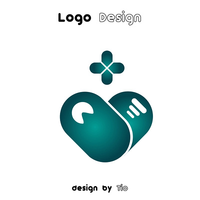 Green-Themed Hospital Logo Design adobe illustrator branding charm contest forest gradient graphic design green hospital idea illustration indonesia logo medic minimalism modern promotion puskesmas rumah sakit simple