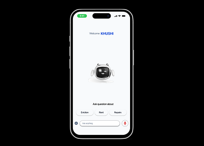ChatBot - Your virtual assistant (mini) ai app branding chatbot design graphic design illustration logo typography ui ux vector virtual assistant voice ai