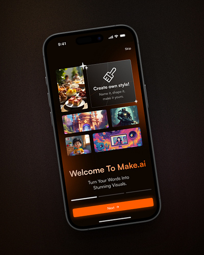 Make.Ai Case Study aiproductdesign casestudy creativitytools designprocess mobile prompttoimage ui uidesign uxdesign uxresearch webdesign