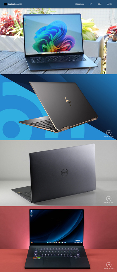 Simple Dummy Website for Laptop graphic design laptop ui website design